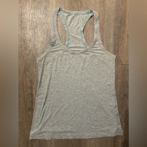 Lululemon heather gray racerback tank - Picture 1 of 6